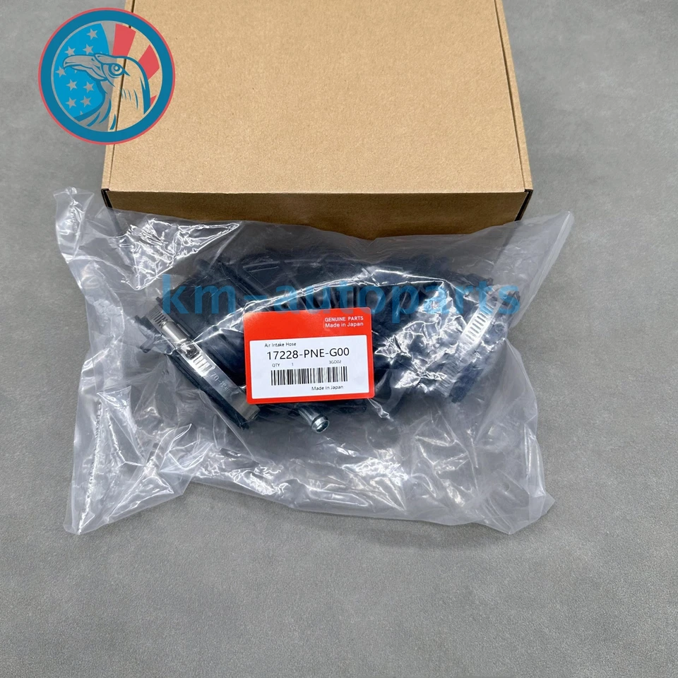 New 17228-PNE-G00 Air Intake Hose+CLAMP For Acura RSX 2002-2006 Honda CR-V 02-04 Foto 2 de 4