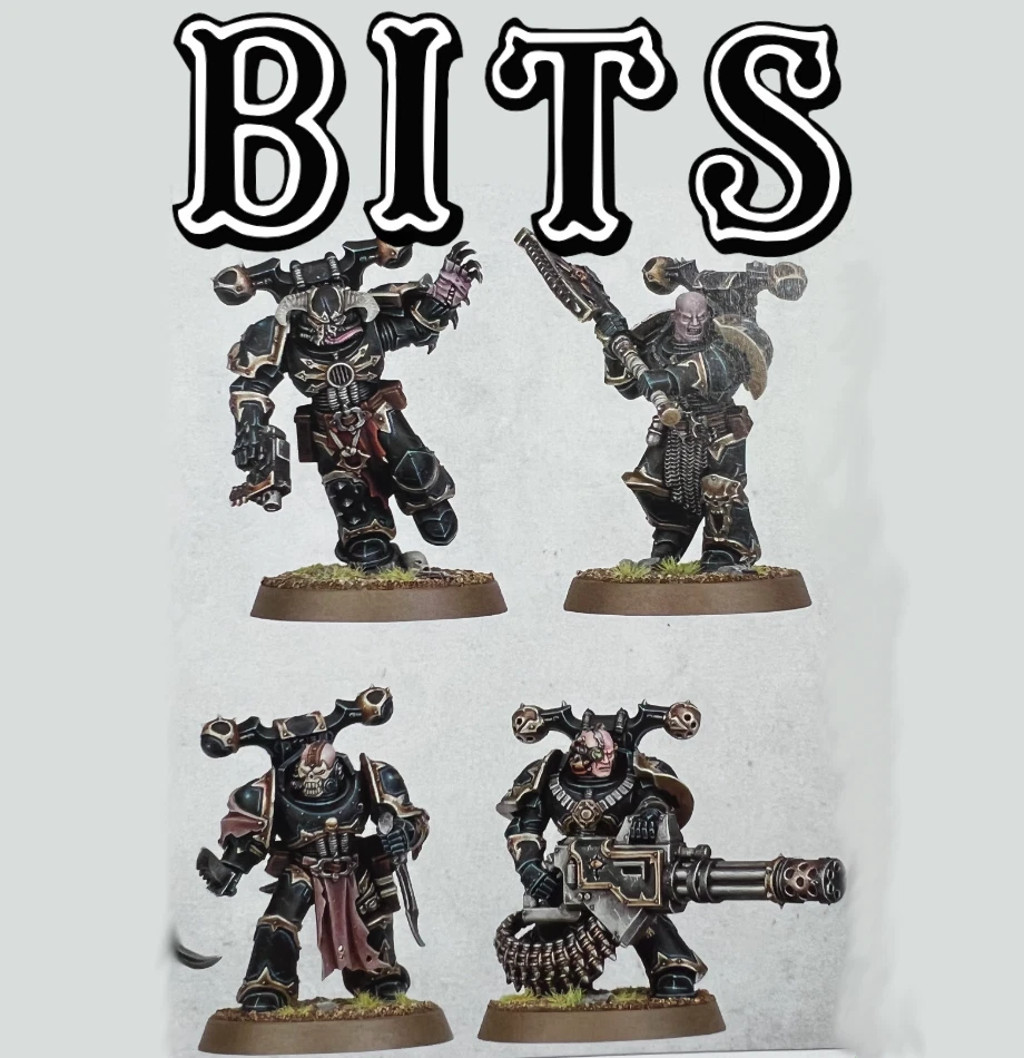 BITS CHAOS SPACE MARINE LEGIONARIES KILL TEAM NACHMUND UPGRADES WARHAMMER 40K