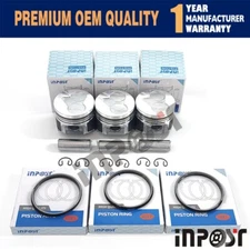 D1105 Piston Ring Kit Set Oversize +0.50mm Piston for Kubota D1105 Engine