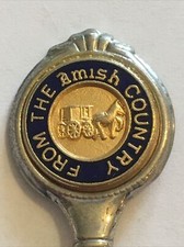 Vintage Souvenir Spoon US Collectible From The Amish Country