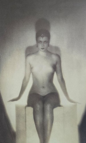 RAVISHING DBL IMAGE BORIS SKVIRSKY MEDITATION DECO ZIEGFELD FRAMED PHOTO PRINT - Picture 15 of 21