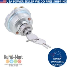 AR26528 Ignition Switch w/Keys Fits John Deere 1010 2010 3010 3020 4010 4020