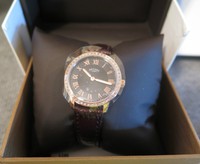 Rotary Womens Watch With Blue Dial Analogue Display And Rose Gold Leather Rotary Womens Watch With Blue Dial Analogue Display And Rose Gold Leather