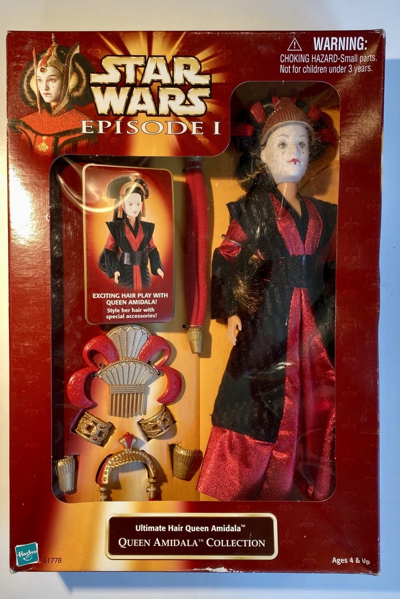 ULTIMATE HAIR QUEEN AMIDALA 1998 Star Wars Episode I The Phantom Menace  61778 76281617787 | eBay