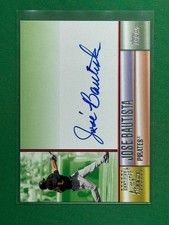 2006 Topps Baseball Autographs Green Parallel #TA-JB Jose Bautista
