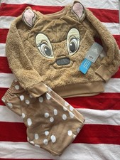 Bambi NWT size 5/6 set ADORABLE sweatshirt pants Disney