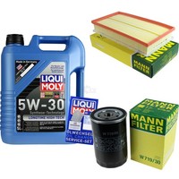 Inspektionspaket 5L Liqui Moly Longtime 5W-30 FüR VW Golf IV 1.6 2.0 1.8 T New