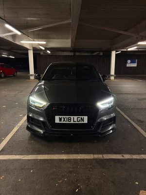 Audi S3 2.0 TFSI Black Edition Sportback S Tronic quattro Euro 6 (s/s) 5dr 2018