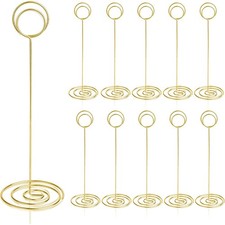 Table Number Holders 12Pc Place Card Holder Tall Table Number Stands for Wedding