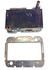 Vintage Original 1957 Chevrolet Heater Core W Mounting Plate Oem Gm Bel Air 210