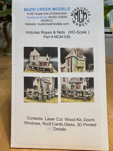 MUDD CREEK HO VICTORIAS ROPE & NETS - like FSM, FOS SCALE, SOUTH RIVER ...