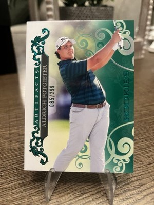 2026 Upper Deck Artifacts Golf Aldrich Potgieter Rookie Serial Stars 85/299