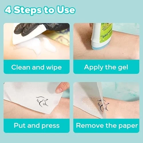 Tattoo Transfer Gel - Usiriy Tattoo Stencil Gel Transfer Cream image 9