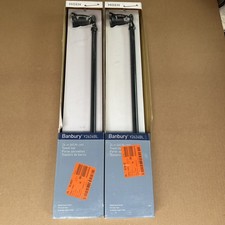 MOEN Banbury 24 inch Towel Bar in Matte Black Y2624BL LOT OF 2 PIECES BRAND NEW