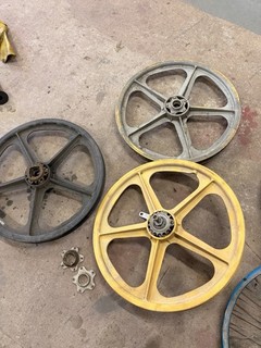 Raleigh Burner BMX Skyway Wheels X3