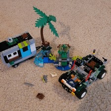 LEGO Jurassic World: Baryonyx Face-Off The Treasure Hunt 75935 Parts READ