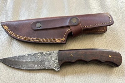 Damast Jagdmesser - Bild 1 von 4