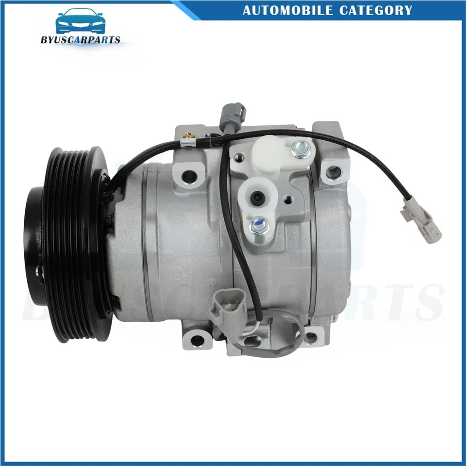 Compresor de aire acondicionado de aluminio para Toyota Camry para Highlander 2004-2005 2006 Foto 2 de 4