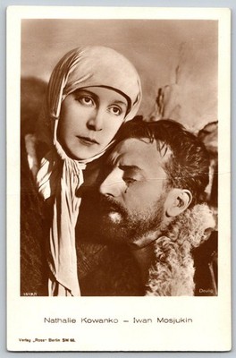 Nathalie Kowanko-Iwan Mosjukin France-Germany silent film Michel Strogofl actor