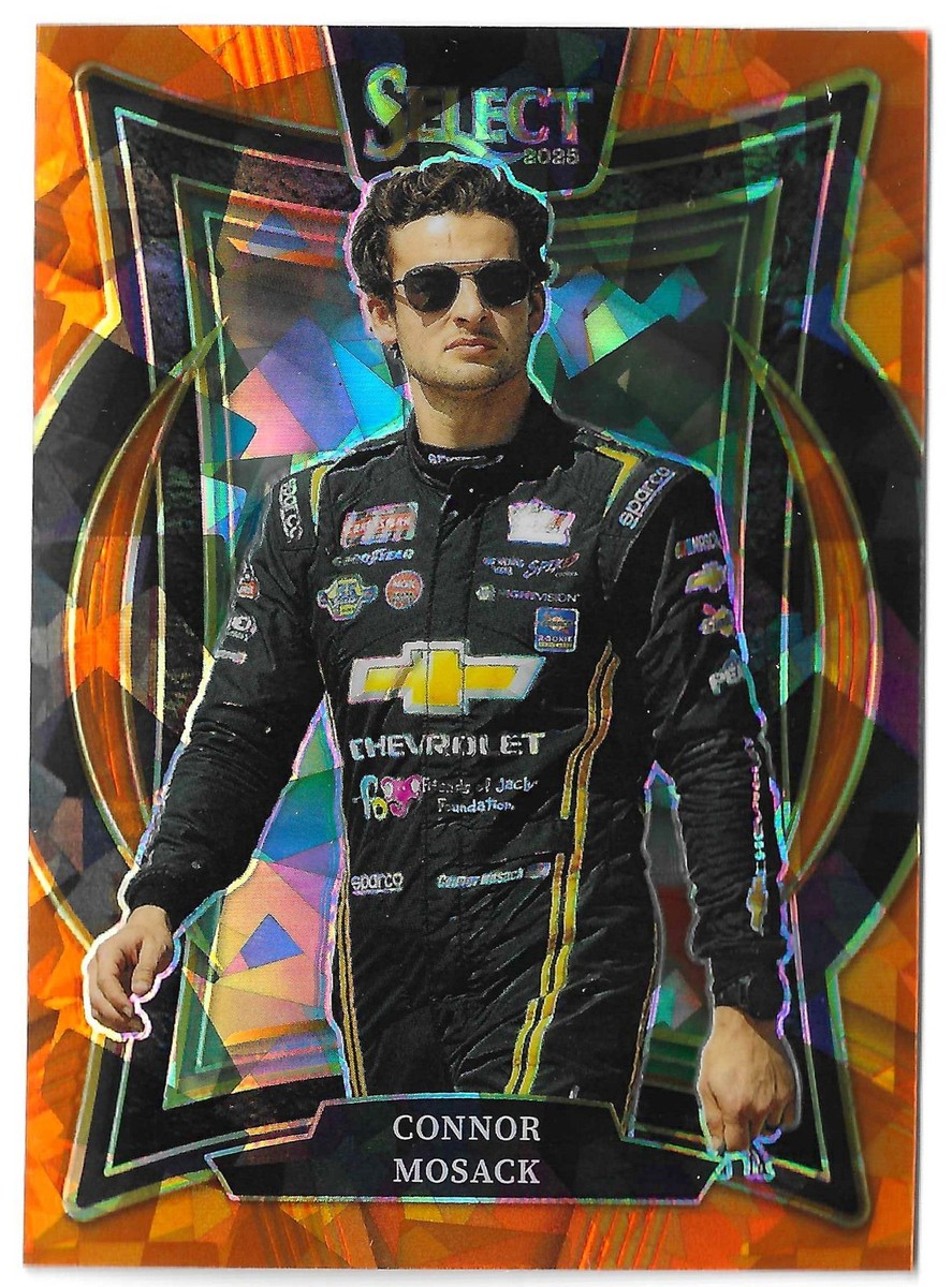 Connor Mosack - 2025 Nascar Panini Select - Grandstand - Orange