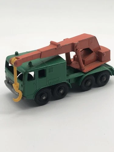 VTG 8 Wheel Crane Matchbox Series No 30 Lesney Diecast Truck Toy Made in England