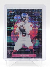JAXSON DART 2025 TOPPS FINEST UNCOMMON BLACK GEO ROOKIE #102 /15 NY GIANTS Q5692