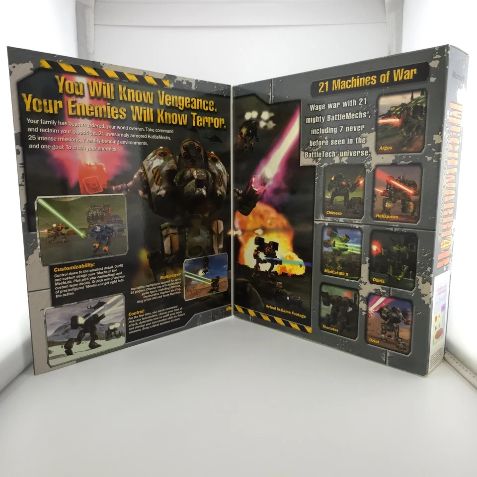 MechWarrior 4: Vengeance, 2000, Big Box, New & Sealed - Image 4 of 4