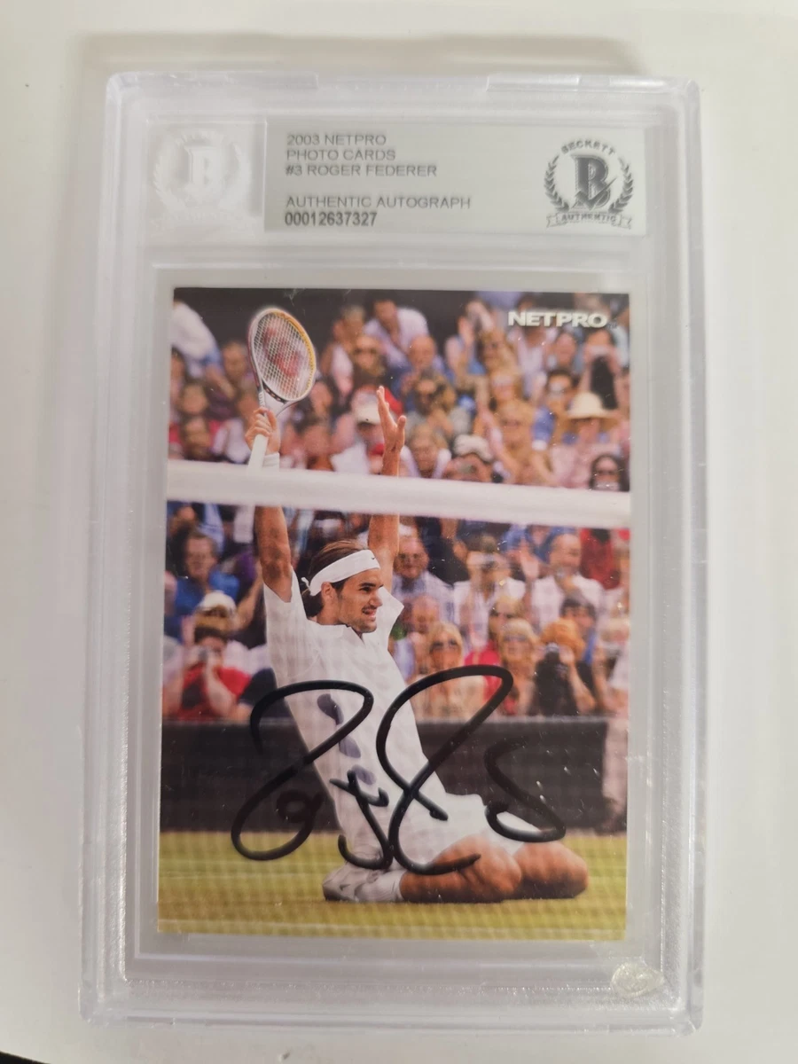 Roger Federer Tennis Original Autographed Items for sale | eBay