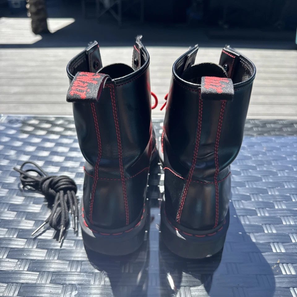 Botas de Cuero Dr Martens 1460 RS Año Nuevo Chino Talla M10 W11.5 Foto 2 de 4