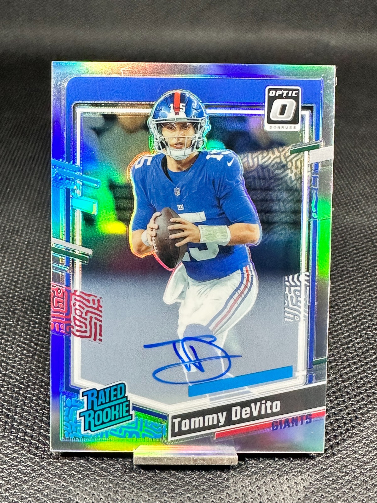 2023 Donruss Optic TOMMY DEVITO Holo Silver Prizm RC Auto /150 #280