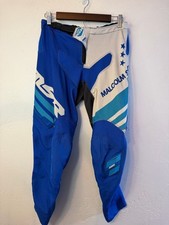 Malcolm Smith Men's Blue Motocross Pants