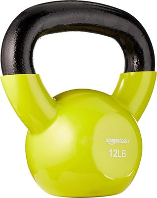Amazon Basics Kugelhantel-Gewicht aus Gusseisen mit Vinylbeschichtung 5,4 kg