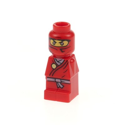 1x Lego Micro Figur Ninjago Kai rot Spielfigur Bord Game 3856 4615579 85863pb054