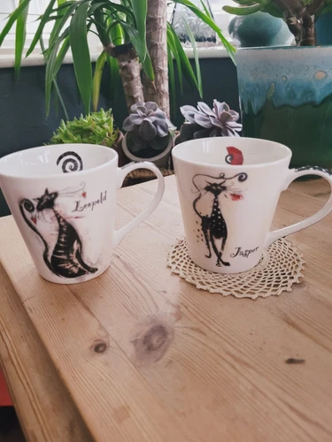 Pimpinela x2 8 x 8 cm Tazas 8090 Catitudes Marilyn Robertson 143g - Imagen 2 de 19