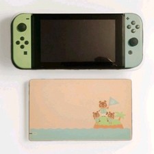 Nintendo Switch V2 Bundle w/ 40 + Games Animal Crossing Edition + 128gb Sd Card