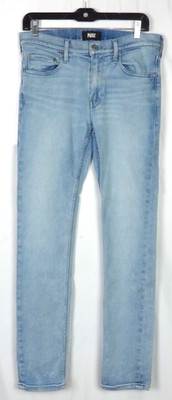 PAIGE Light Wash Stretch LENNOX Slim Fit Denim Jeans Men's 31 X 32