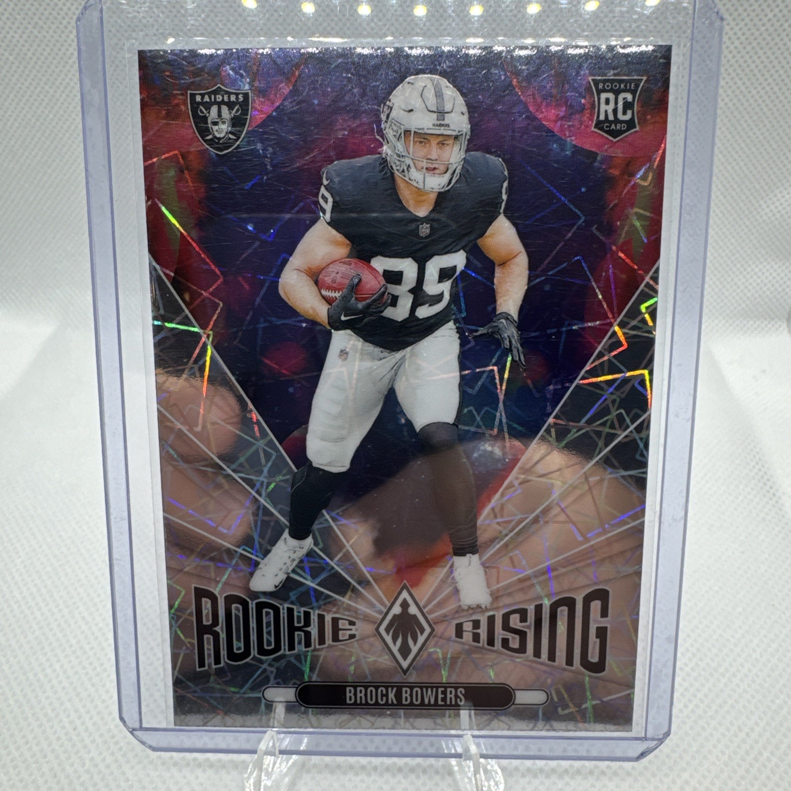 2024 Panini Phoenix - Rookie Rising Brock Bowers #RR-BBS Lazer (RC)