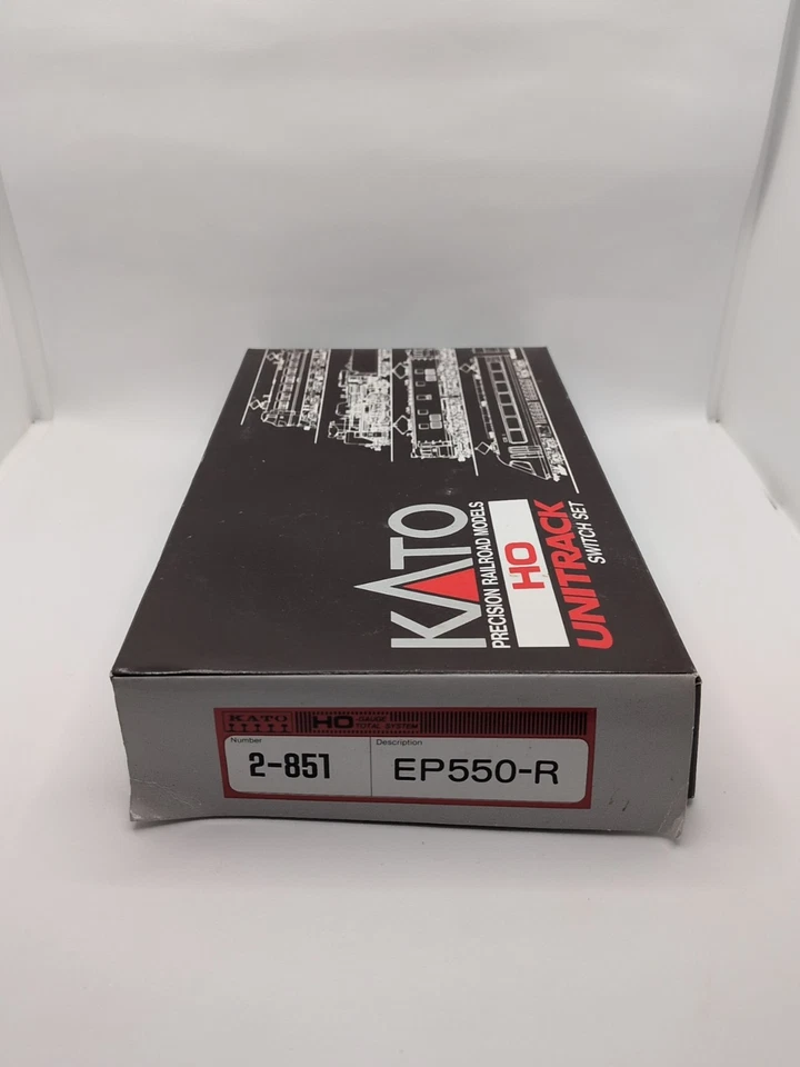 HO KATO Unitrack 2-851 Electronic EP550-R Right Switch 9-3/4" - Image 3 of 4