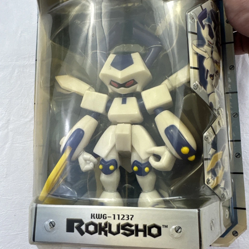 Medabots Rokusho Figure NIB Hasbro 2002 KWG-11237 Rare! - Image 4 of 4