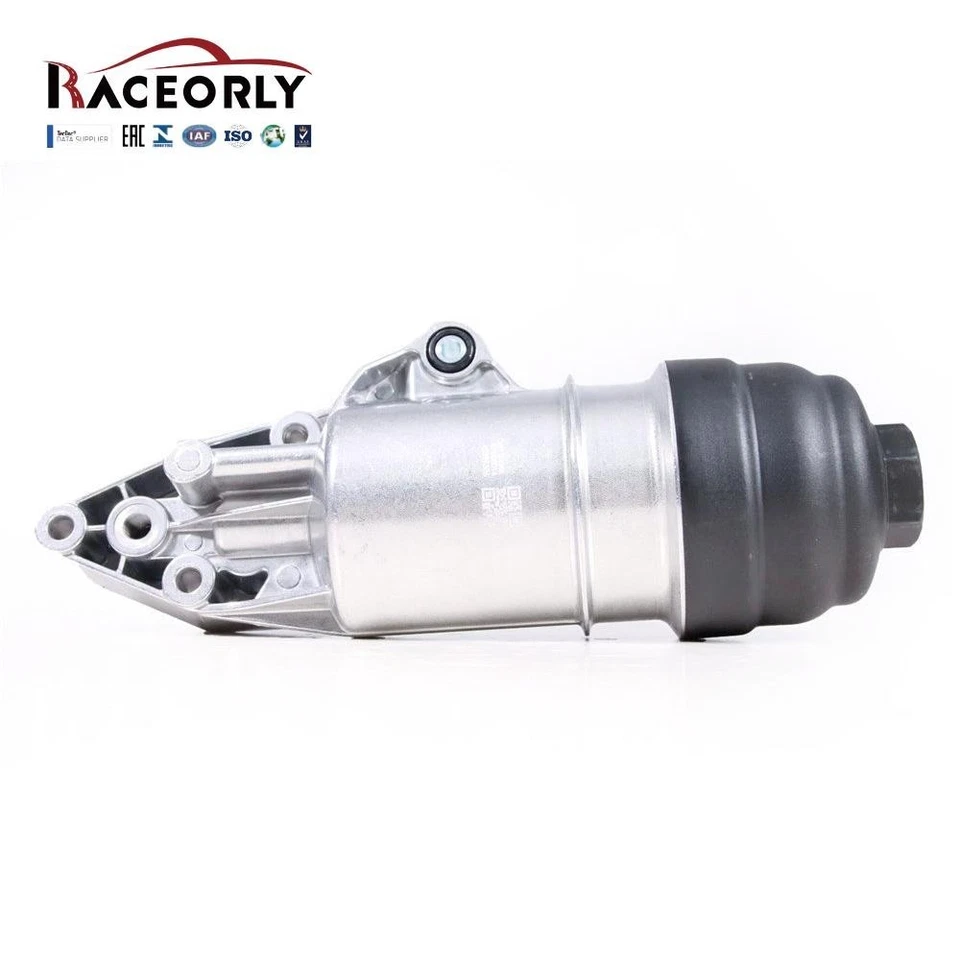 RACEORLY Aluminium Oil Filter Housing For Audi A4 A5 A6 A8 Q5 Q7 06E115405K - Image 2 of 4