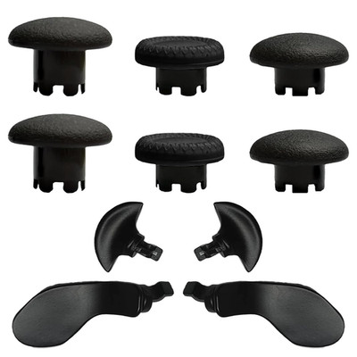 10-in-1 PS5 DualSense Edge Controller Metal Thumbsticks & Back Paddles Replaceme