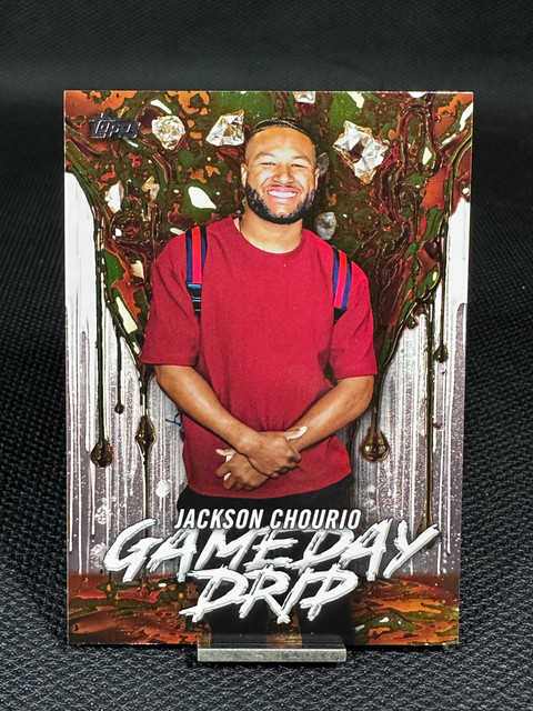 2026 Topps Series 1 JACKSON CHOURIO Gameday Drip #GD-15