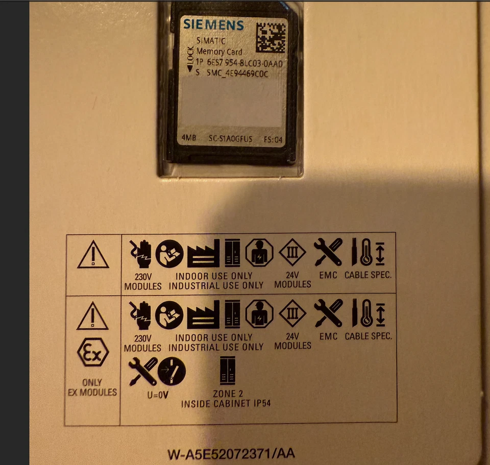 NEW SIEMENS CPU1510SP-1 PN 6ES7500 1DK03-0AB0 - Image 2 of 4