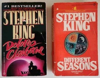 Lot 2  Different Seasons And Dolores Claiborne By Stephen King