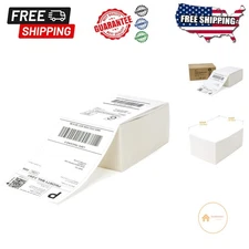 4" x 6" Perforated Thermal Labels - 500 BPA Free for Efficient Shipping