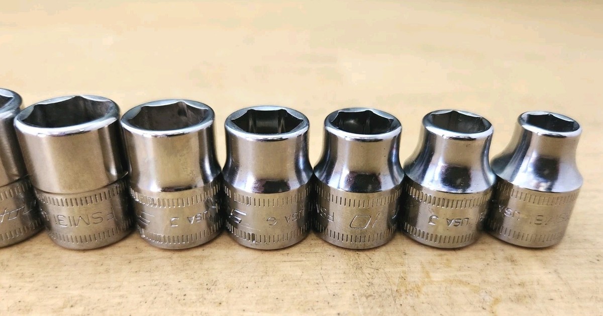 スナップオン 212FSMY 3/8 8-19mm シャローソケットセット 楽天市場】スナップオン Snap-on 3/8インチ ソケット シャロー 6