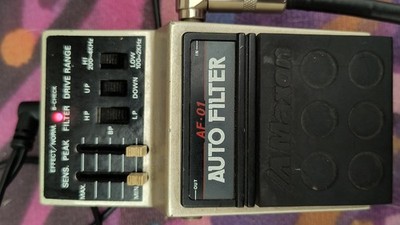 Maxon AF-01 Auto Filter AF9 MUTRON Guitar Pedal 80s JAPAN | eBay