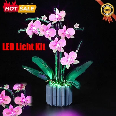 MARKENLOS Beleuchtung LED Licht Kit für LEGO Orchidee 10311 Botanical Blumen NEU Standard