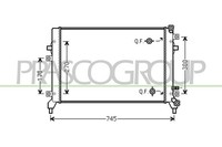 Prasco KüHler WasserküHler FüR VW Golf V 1.4 TSI 1.2 Skoda Yeti Octavia II