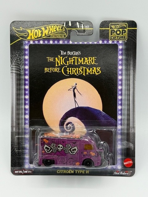 ホットウィール　CITROEN TYPE H ナイトメア 2025 HW HOT WHEELS POP CULTURE PREMIUM CASE M CITROEN TYPE H